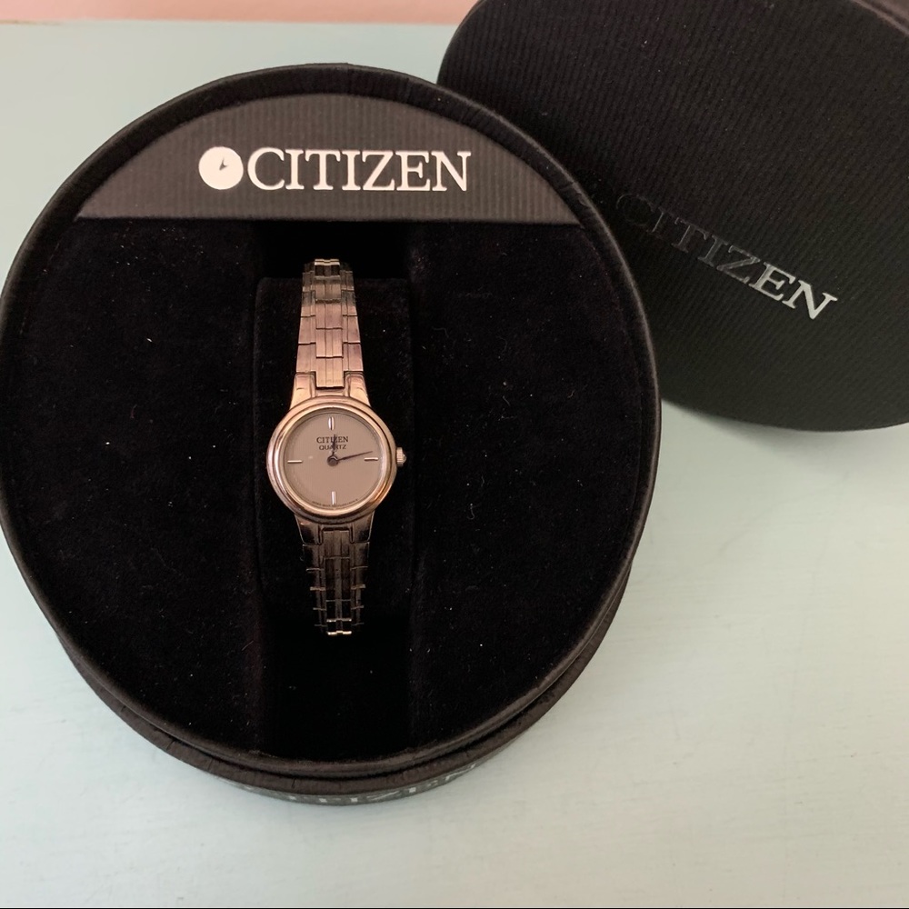 Vintage Silver Citizen Watch